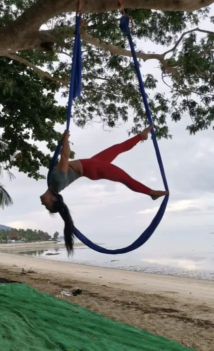 Aerial yoga